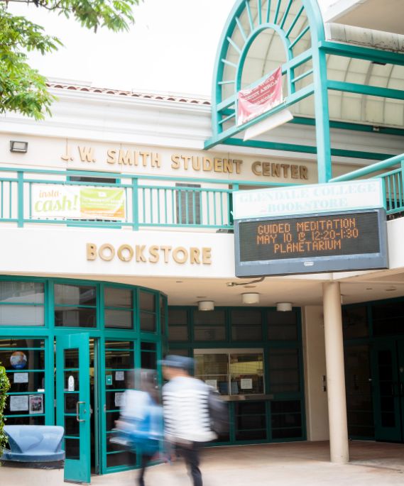 Bookstore sells  GCC Sweatshirts, Fan Gear, T-Shirts & Tanks, Polos, Shorts & Pants, Hats, Backpacks & Bags