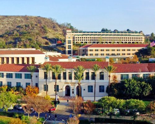 Administration Building aerial view