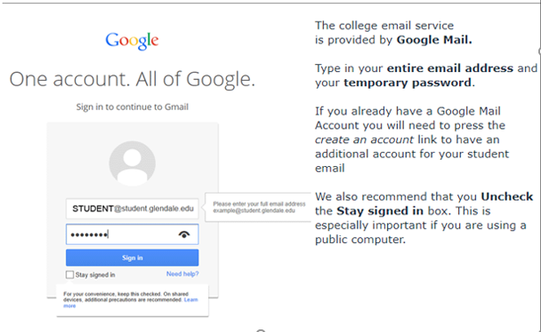 Reset Email instruction