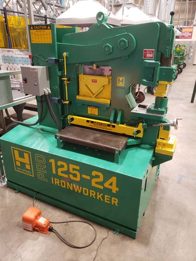 New multi-process Ironworker in Lab