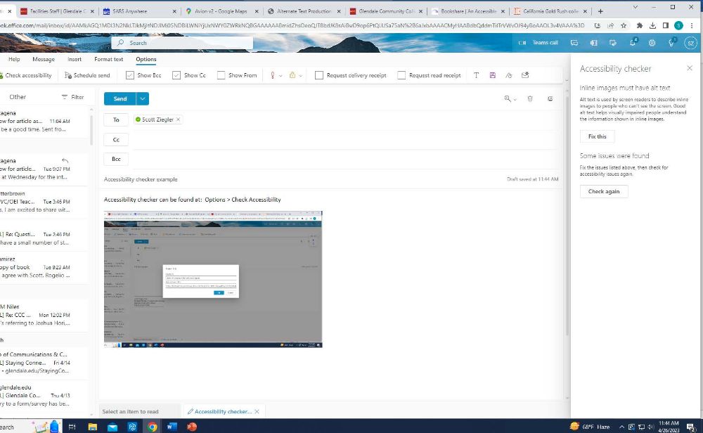 Accessibility Checker