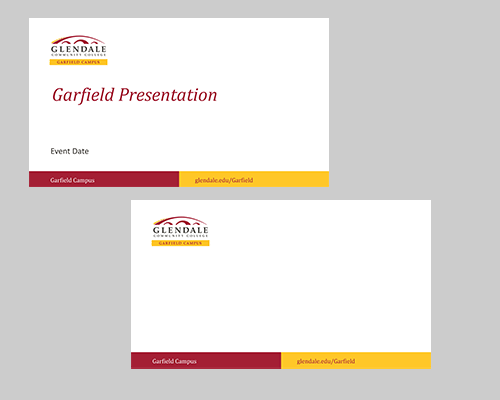 Garfield Powerpoint template sample view