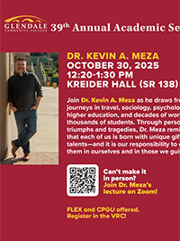 DFA 2025 featuring Dr. Kevin Meza Flyer thumbnail