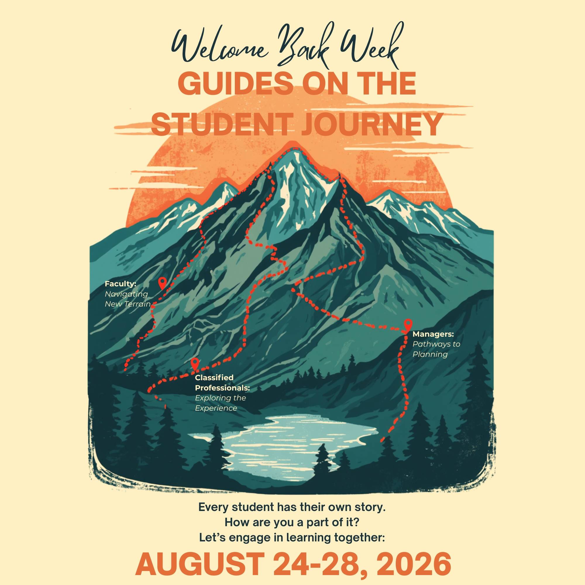 Welcome Back Week Mountain Image