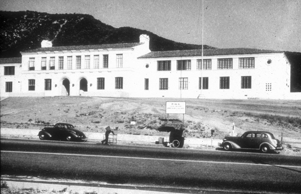 Vintage 1937: GCC Administration Building facing Verdugo Road