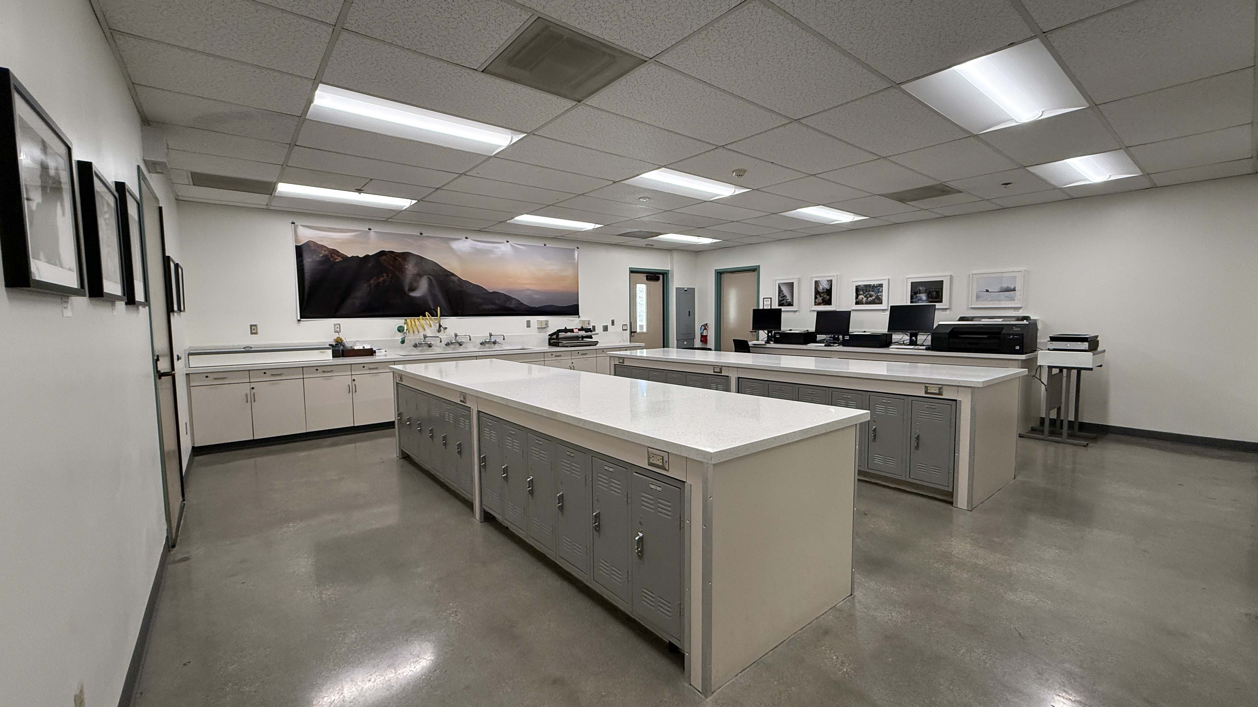 Finishing room